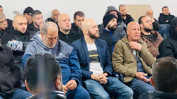 العشرات من الاهالي في جلجولية يشاركون في اللقاء الايماني بمناسبة الإسراء والمعراج